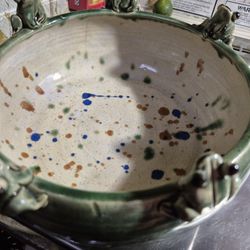Antique Frog Bowl