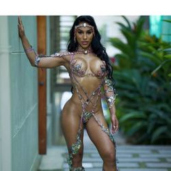 Carnival ,Samba, Caribbean Costume 