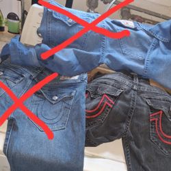 True Religion Pairs For Sale Size 30, Size 34, Size 38
