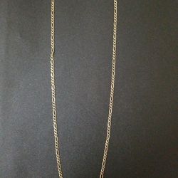 14k Yellow Gold Figaro Chain