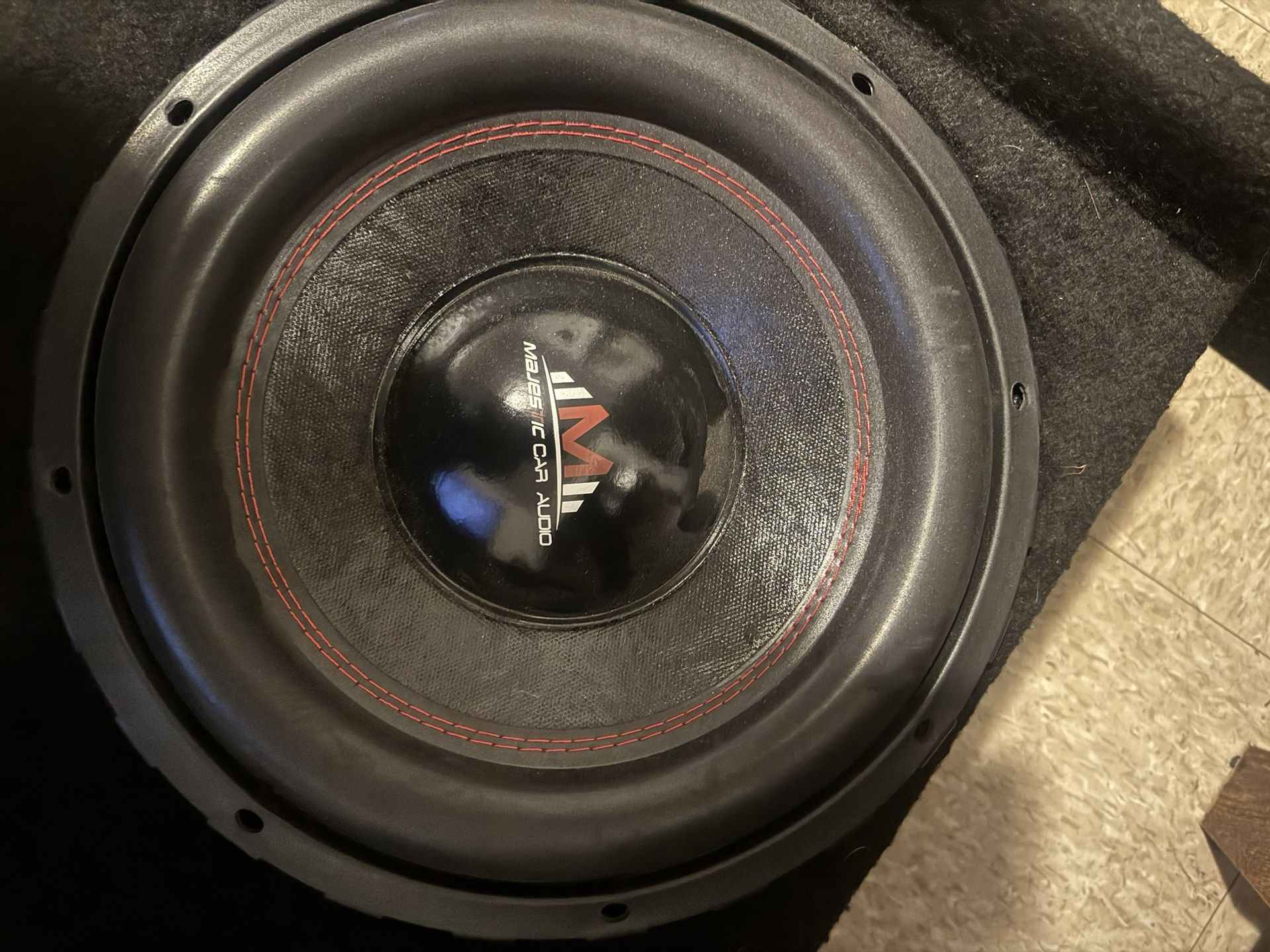 Majestic 12 In Subwoofers