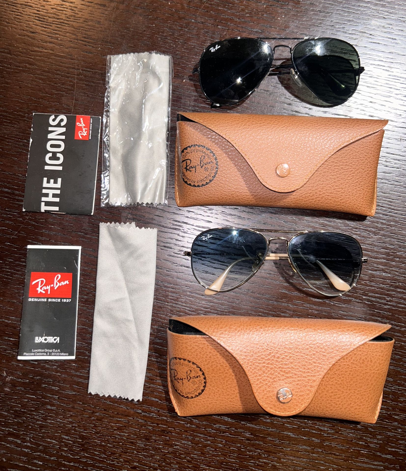 RayBan Sunglasses (Beige & Black) Best Offer