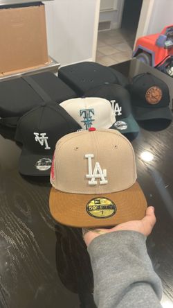 New Era 59FIFTY Fitted Los Angeles Dodgers 75th World Series Tan/Brown 7