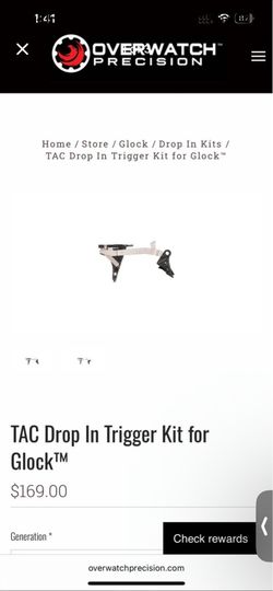 Overwatch tac drop in kit g26 gen 3