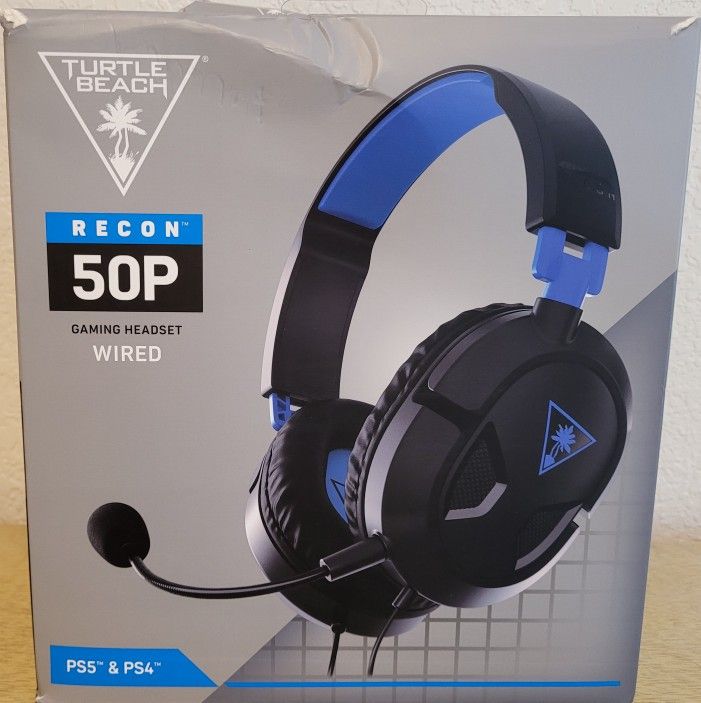 Turtle Beach PS4 and PS5 Wired Gaming Headphones