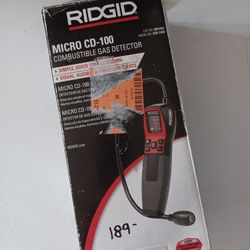Ridgid Combustible Gas Detector *NEW*
