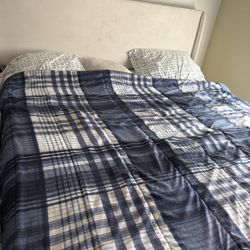 King Bed Frame With Mattress