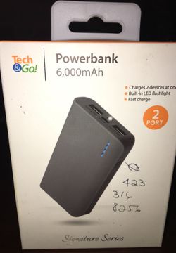 Tech & go signature series power bank