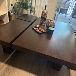 Real Wood Coffee Table 
