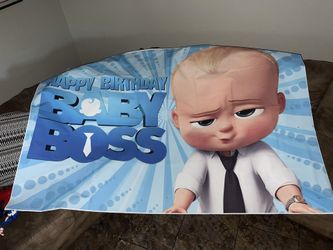 Baby Boss Poster For Party