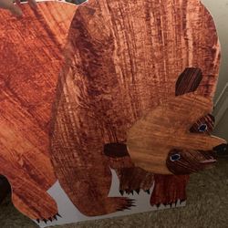 Eric Carle Brown Bear Cutout