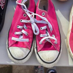 Converse Pink Size 1 Shoes 