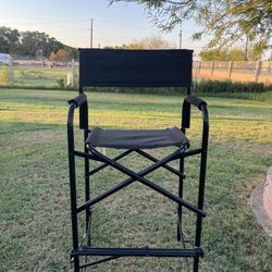 Folding director chair