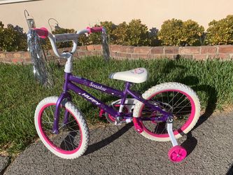 Huffy Seastar Kids Bike with Training Wheels