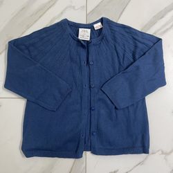 Zara Baby Toddler Knitwear Blue Cardigan - Size: 2-3 Yrs 
