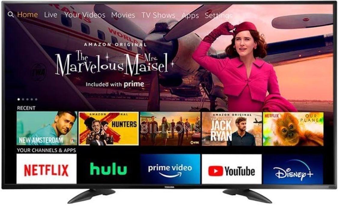 Toshiba 43in, 4k UHD; Fire TV Edition