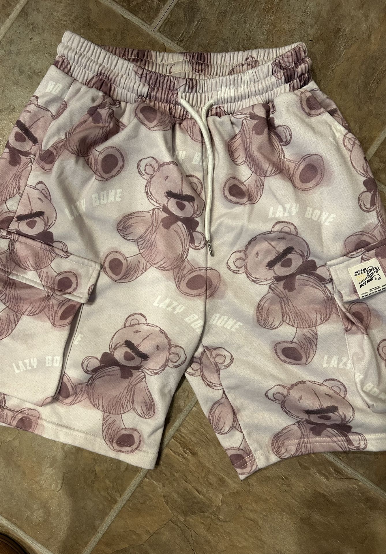 "Lazy Boy" streetwear shorts size large