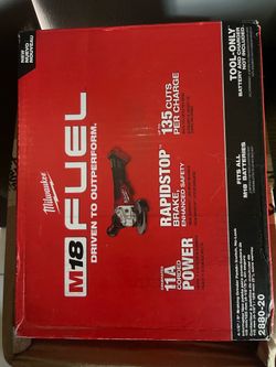 Milwaukee m18 fuel grinder