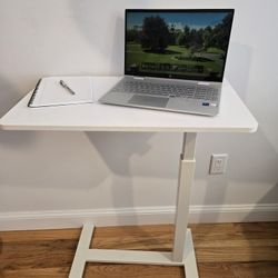 Adjustable Rolling Table / Standup Deak
