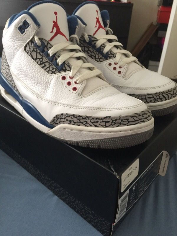 Jordan 3 "true blue"