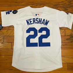 Kershaw White Or Blue Jersey