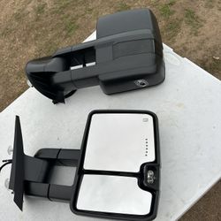 07-13 Chevy Silverado Gmc Sierra Tow Mirrors New