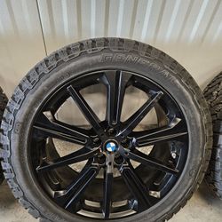 20 Inch Bmw Winter Snow  Rims X5 Tires X6