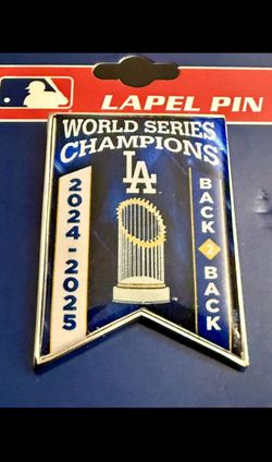 Dodgers WS 25 Pins