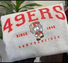 San Francisco 49ers Sweater , Hello Kitty 