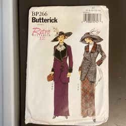 Butterick Retro Sewing Pattern Sz’s 6-14