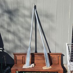 Pair Of Vintage Decorative Oars