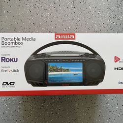 Portable Media Boombox Brand New