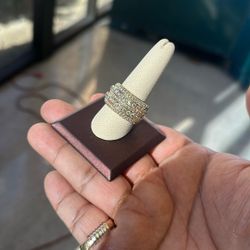 10k diamond  ring Gold Oro