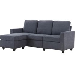 Blue Convertible Couch For Sale 