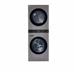Stackable washer and dryer