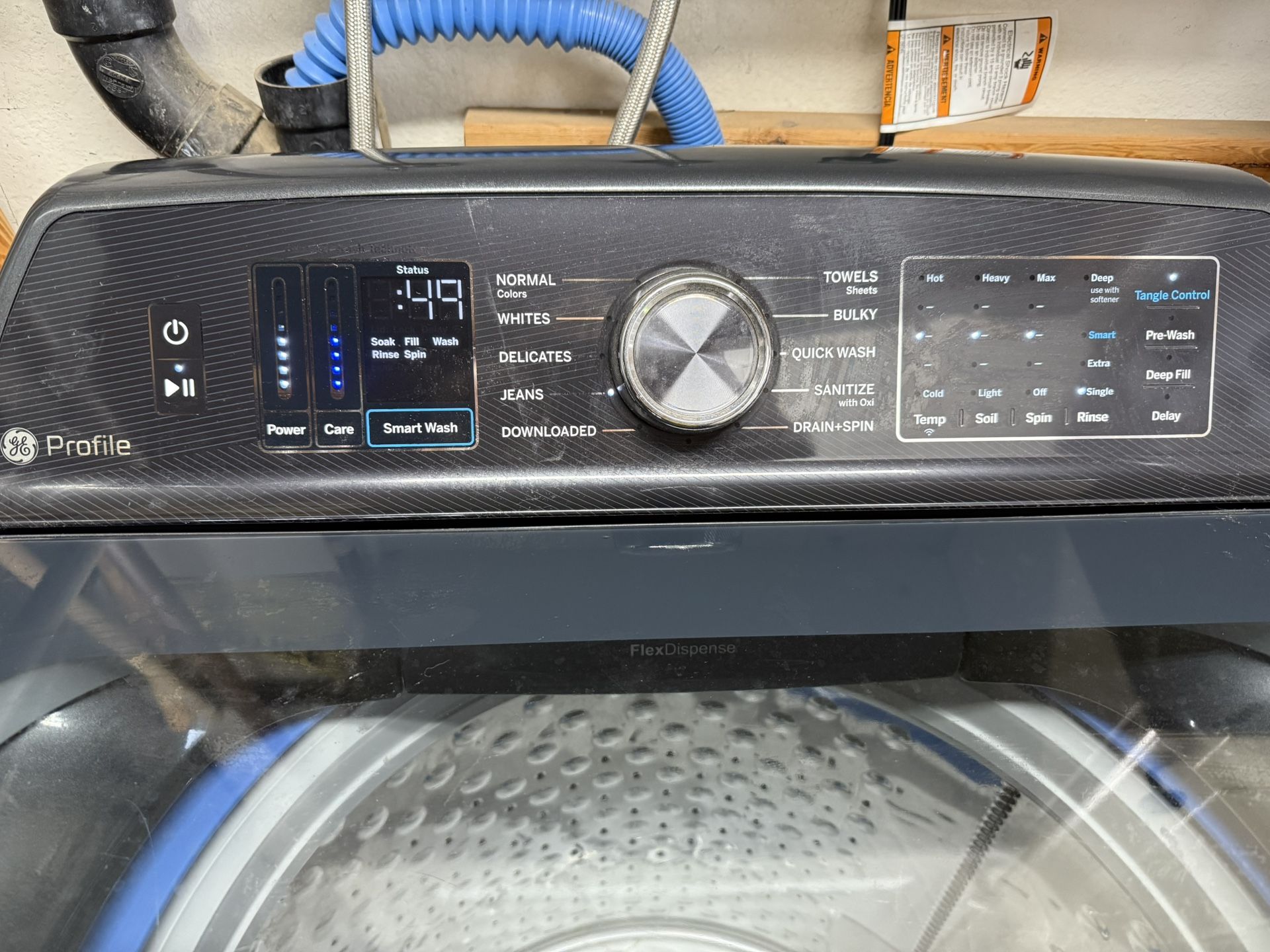 GE Profile Extra Large High Efficiency Washer