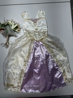 Little Girls Rapunzel Dress Costume