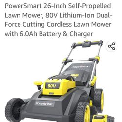 Self Propelled Battery Mower