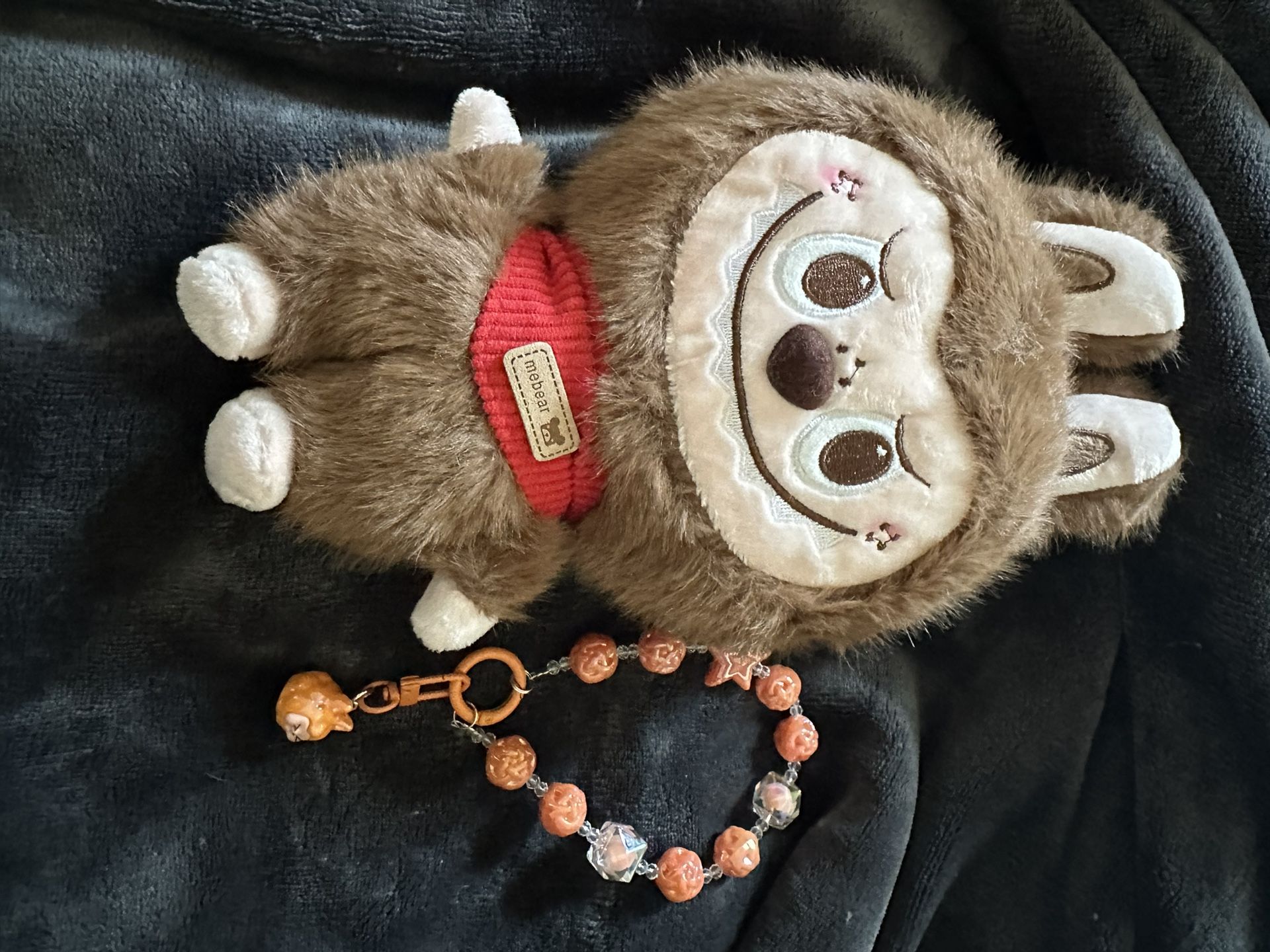 labubu style plush plushie and keychain phone strap bag charm gift
