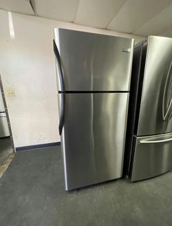 Stainless Steel Top Mount Refrigerator