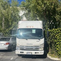 2008 Isuzu Npr V8 18ft Box 