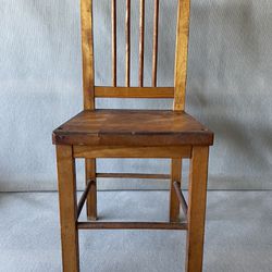 Vintage Child’s Paris MFG CO Wooden Chair NO 326 ~26 