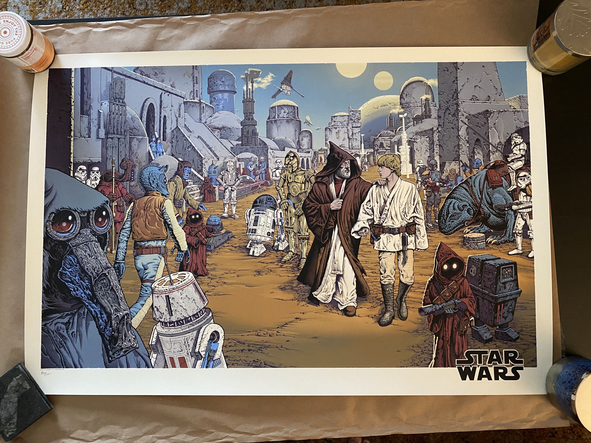 Star Wars - “We Must Be Cautious” Mondo Poster