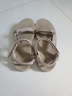 Beige Teva Sandals