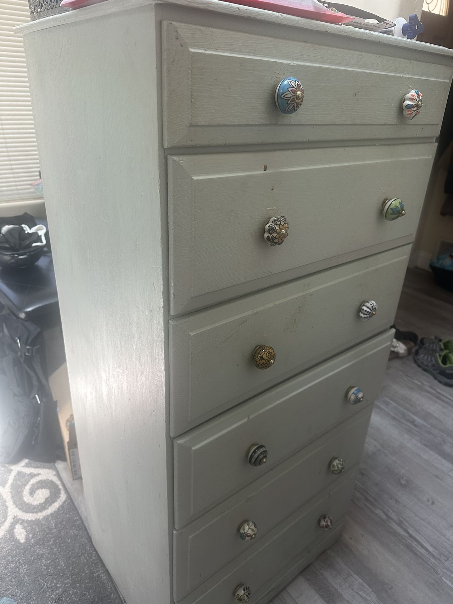 2 Different 6 Drawer Dresser, Chest, Shelf, Cupboard, Organizer