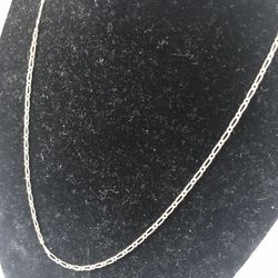 10K YG Italian 18” Fígaro Link Chain 2mm