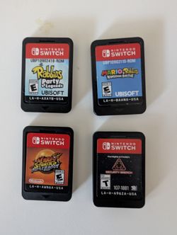 Nintendo Switch Games 4 Available 25 Each