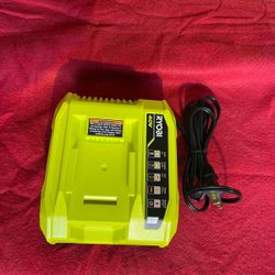 RYOBI 40V Lithium-Ion Rapid Charger