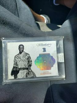 Jackie Robinson UCLA Brooklyn Dodgers Diamond Gem True 1/1