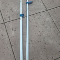 Aluminum Bar Clamps Both for $25
